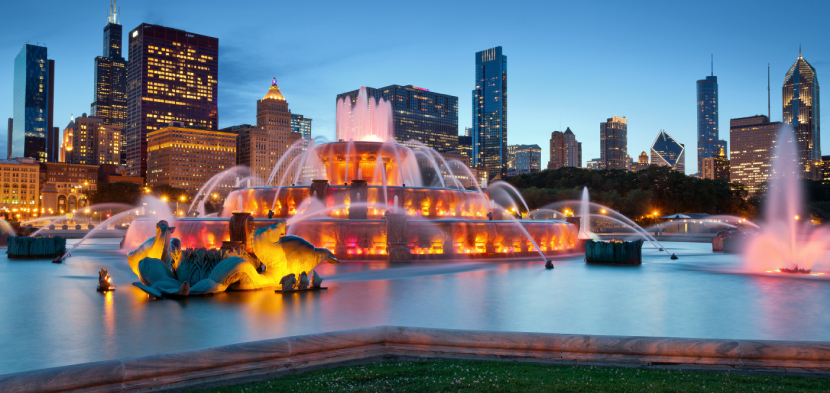 Buckingham Fountain Chicago Il