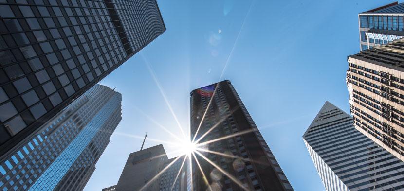 chicago skyscrapers inner