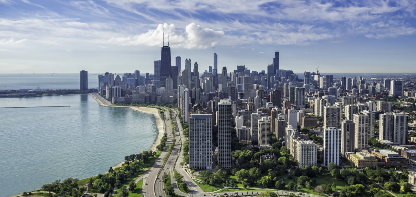 you can see nearly all of chicago on the trail